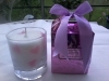 Glass Jar Pink Heart with Vanilla